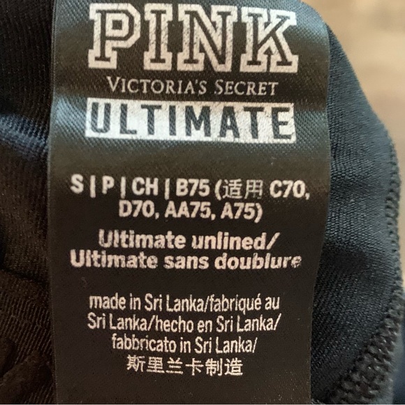 Victoria’s Secret PINK ultimate palm leaf bra - Picture 4 of 5